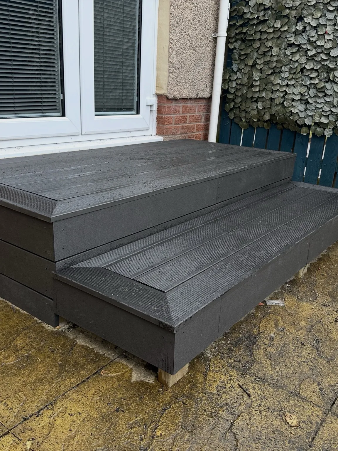 Composite steps completed by Oakside Joinery